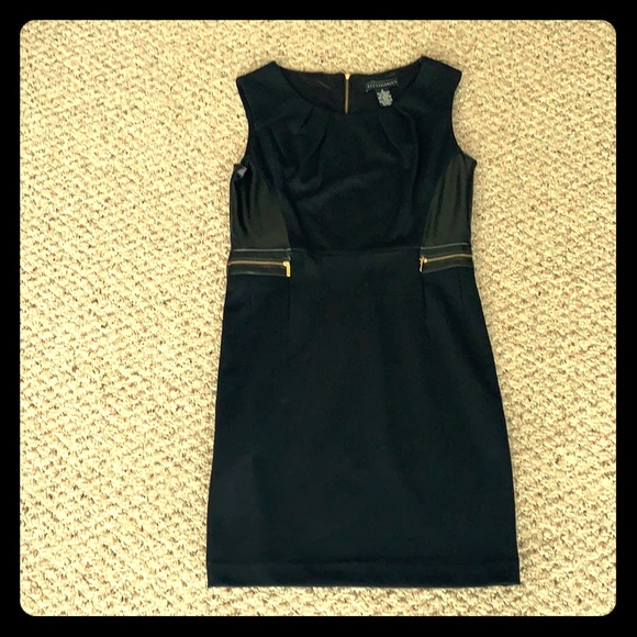 Grace Elements Dresses & Skirts - Black Dress with gold and leather detail, Size 6